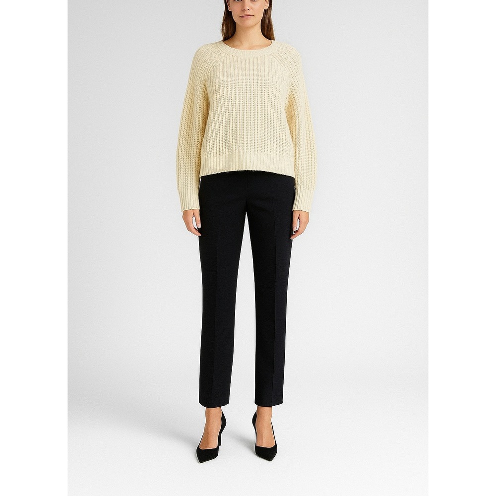Aerie Women's Cream Chunky Knit‎ Sweater Long Sleeve Pullover Soft Cozy SP